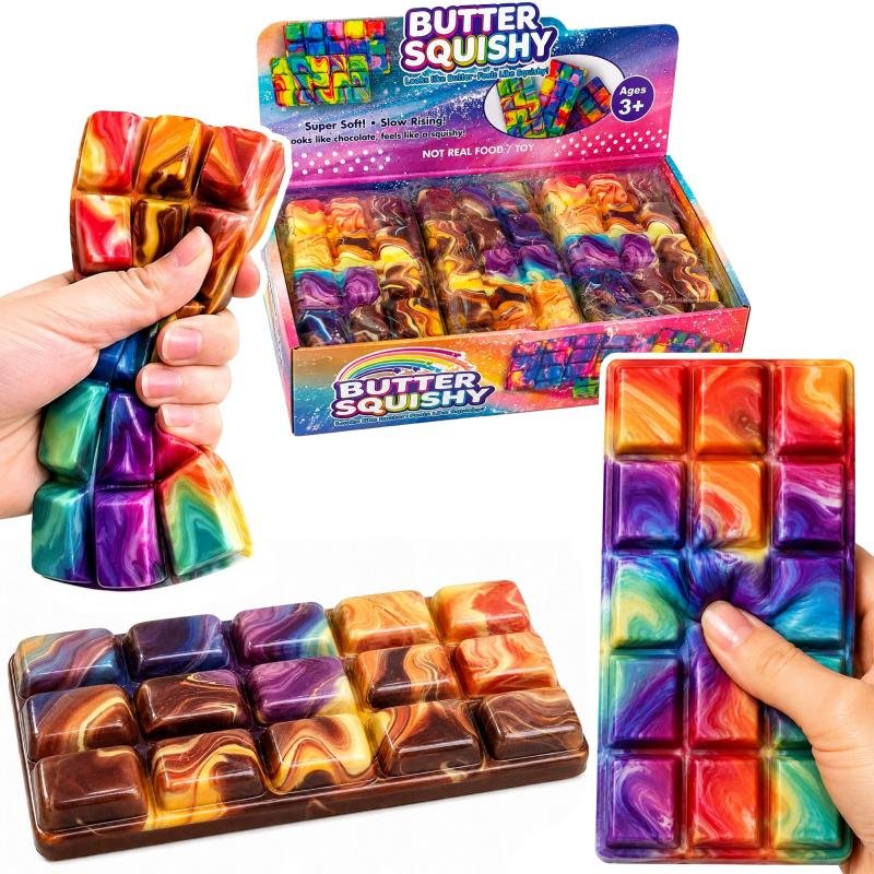 Žaislas SQUISHY CHOCOLATE (margas)